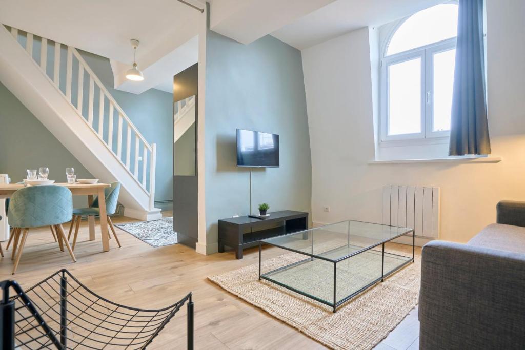 Lille Gares - Duplex avec parking - 3