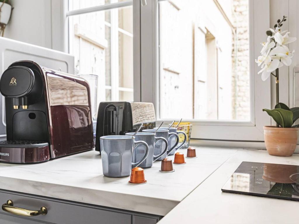 Appartement Chic à Reims, Wi-Fi Gratuit - FR-1-870-22 - 5