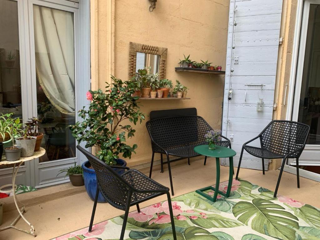 Grand appartement, terrasse, centre-ville - 3