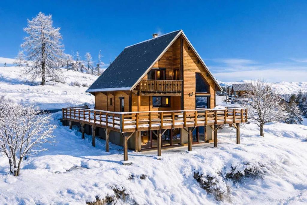 Chalet Massada # Luxe, Piscine & Jacuzzi - Vue Panoramique - Valberg - 2