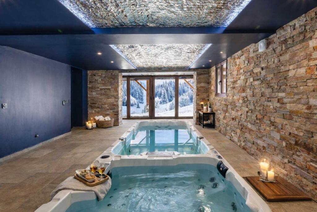Chalet Massada # Luxe, Piscine & Jacuzzi - Vue Panoramique - Valberg - 5