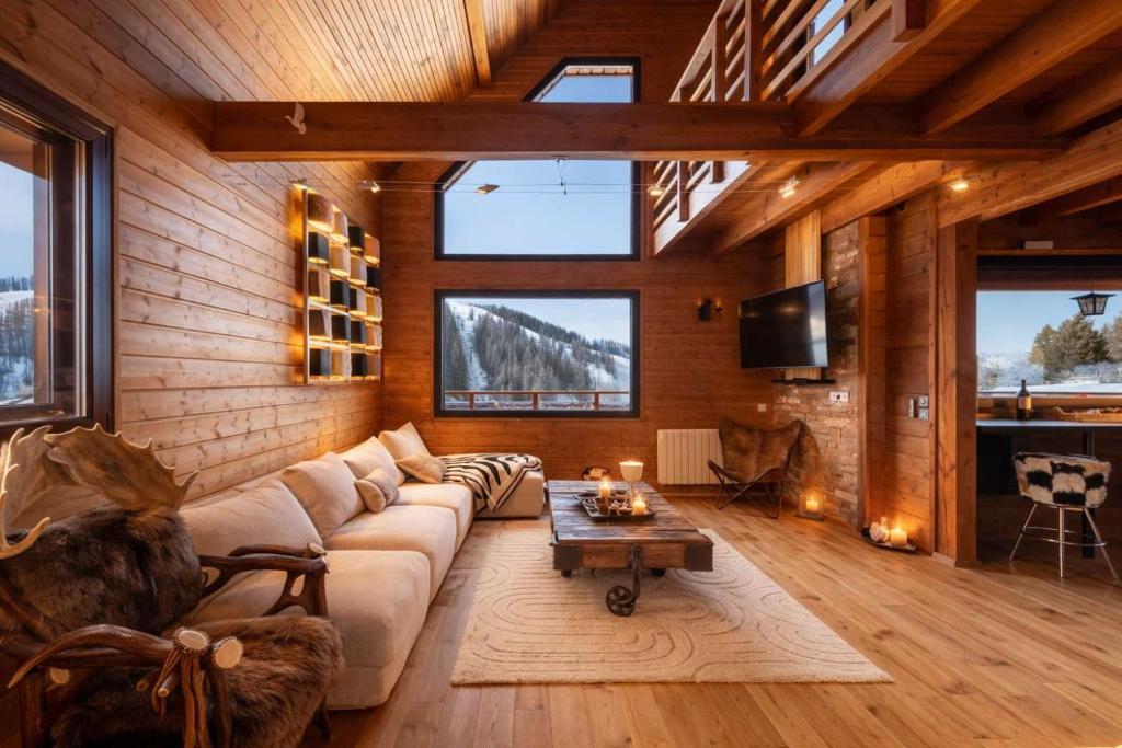 Chalet Massada # Luxe, Piscine & Jacuzzi - Vue Panoramique - Valberg - 1