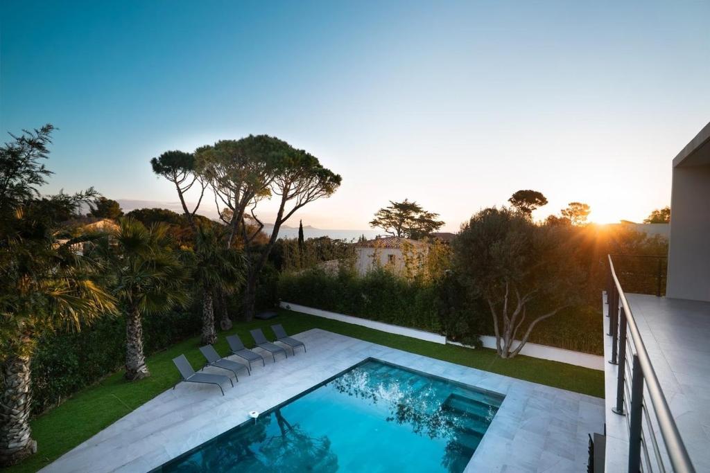 Villa Saint Aygulf - Vue mer avec Piscine Privée - 1