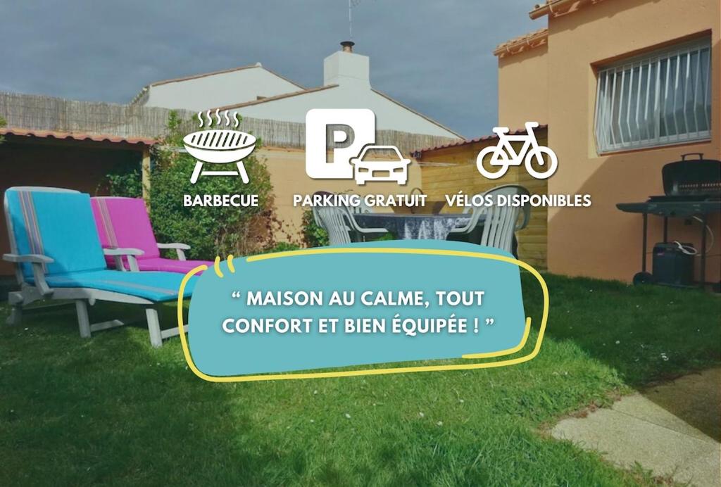 Maison des Lilas - 5 people - WiFi - Enclosed garden - 1