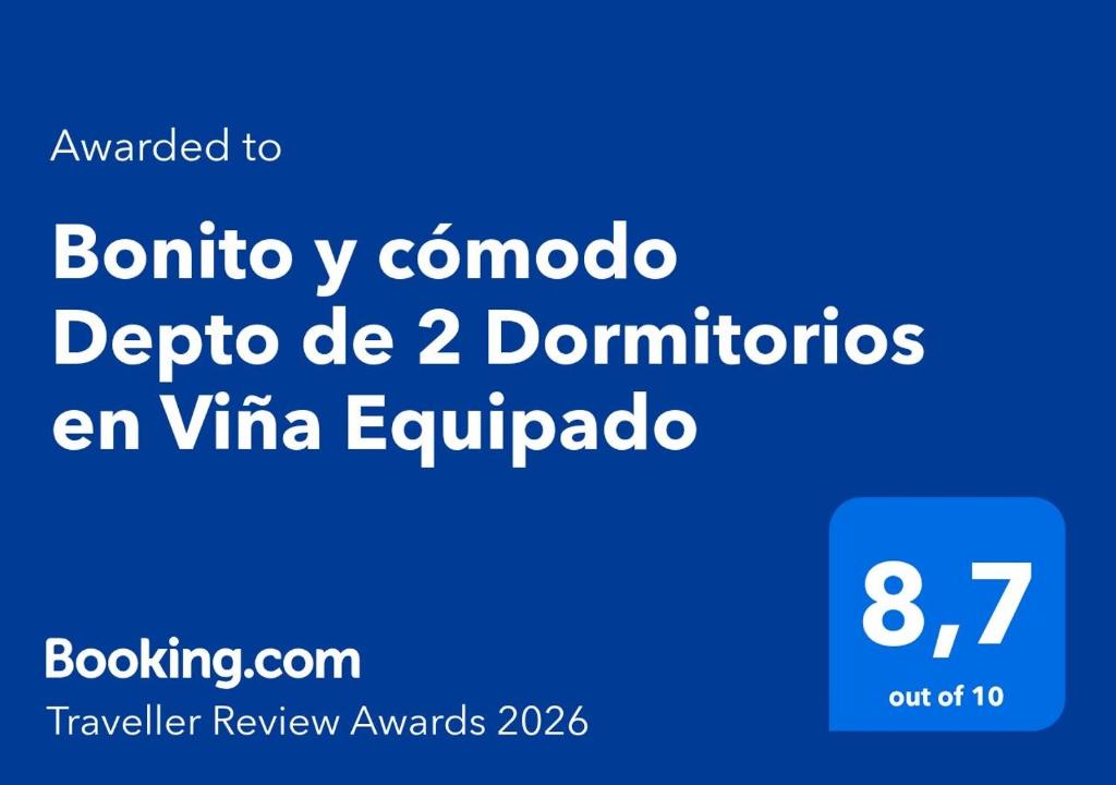 Bonito y cómodo Depto de 2 Dormitorios en Viña Equipado - 2