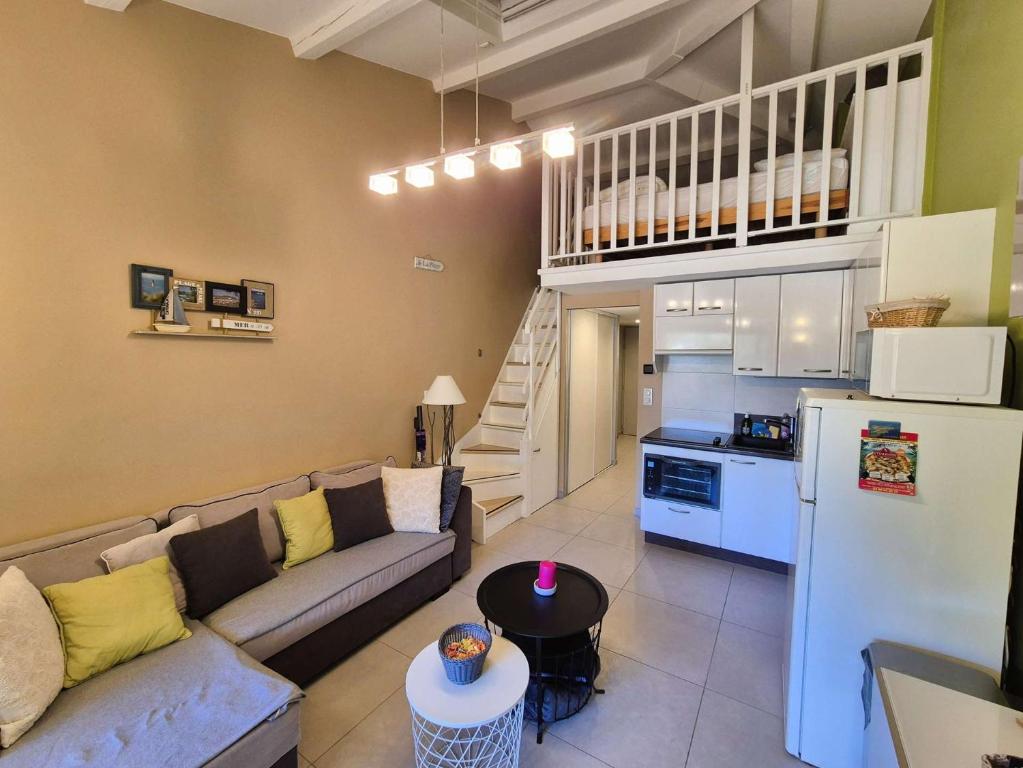Appartement duplex, 6 couchages, parking, piscine, tennis - 5