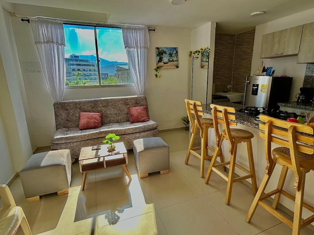 Cómodo apartamento rodadero sur - 1