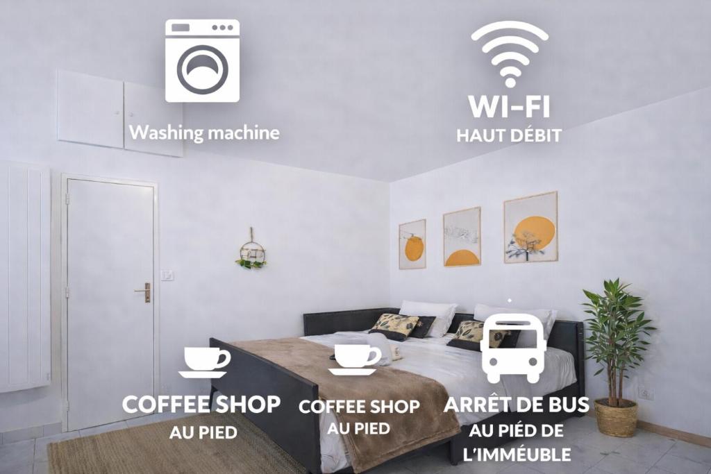 cozy apartment in city , free wifi ,coffe shops downstairs - 2