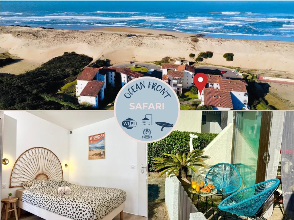 Safari Private Beach, Terrace, Parking & Wifi 50m Océan Surf - 1