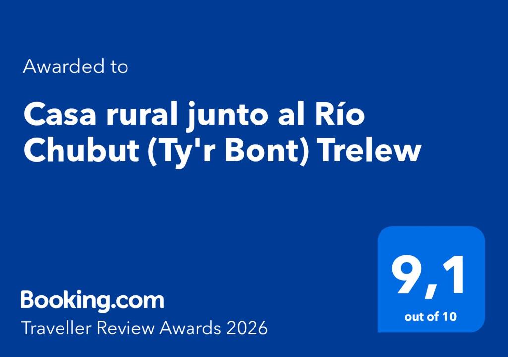 Casa rural junto al Río Chubut Ty'r Bont Trelew Gaiman - 2