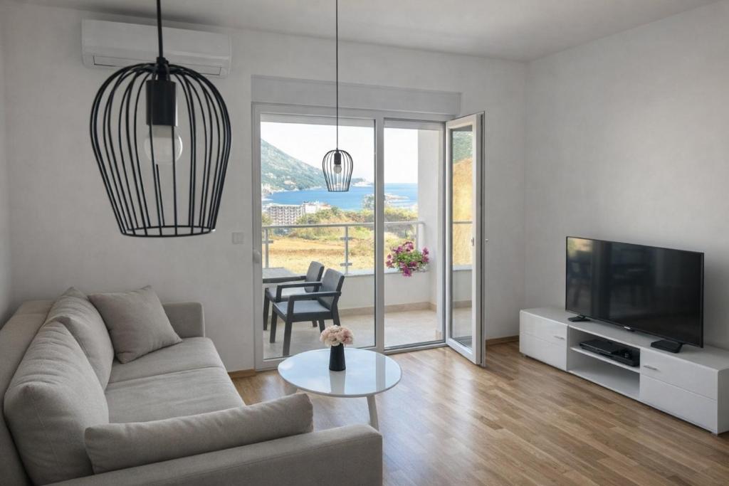 Apartment Jana Meerblick mit Balkon nähe Sandstrand - 1