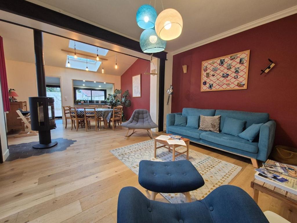 Villa Brique et Silex Terrasse Jardin Parking Rouen - 1