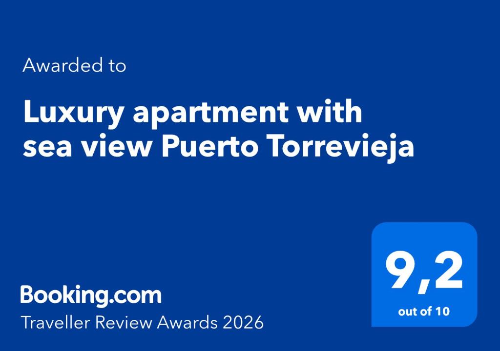 Luxury apartment with sea view Puerto Torrevieja - 2