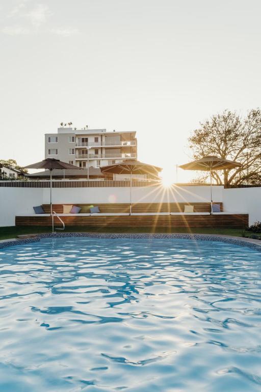Exterior view, Hotel Nelson in Port Stephens