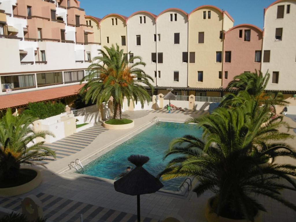 Studio Familial Piscine, Parking, Proche Plage - Idéal 4 pers, Budget Serré, Gruissan - FR-1-796-58 - 2