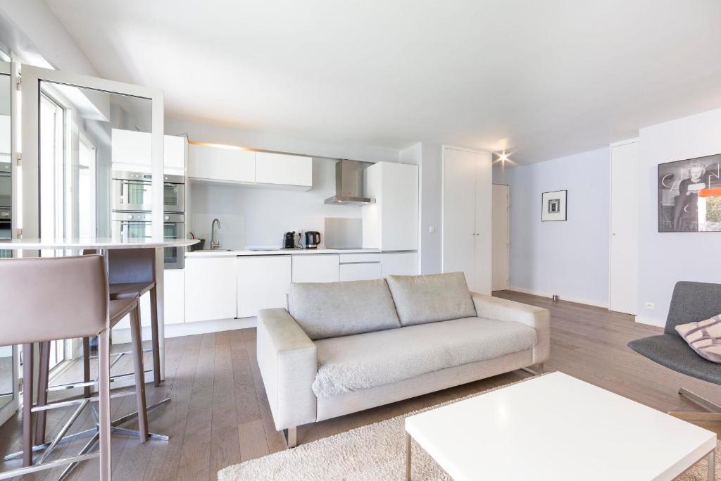 Moderne appartement 2 chambres1 salle de bain terrasse calmeaperçu mer - 5