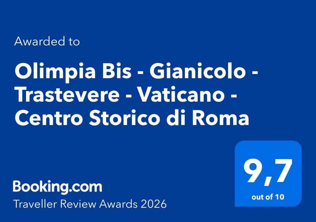 Olimpia Bis - Gianicolo - Trastevere - Vaticano - Centro Storico di Roma - 2