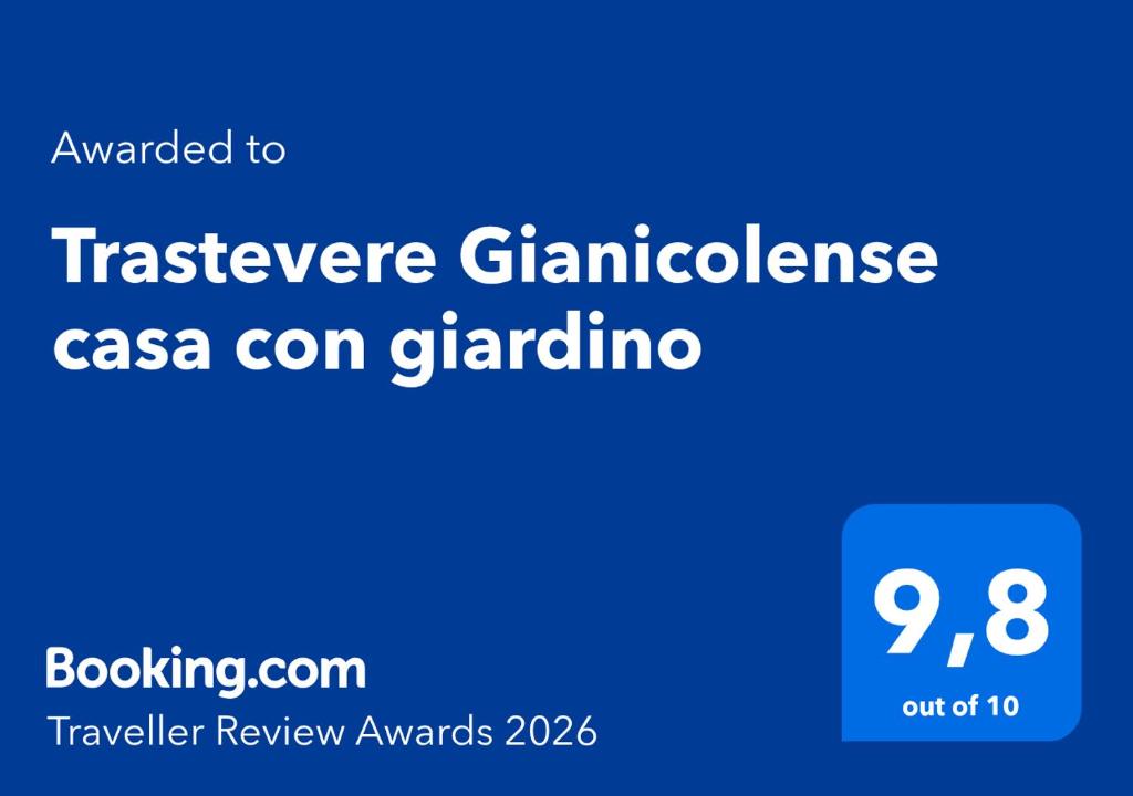 Trastevere Gianicolense casa con giardino - 2