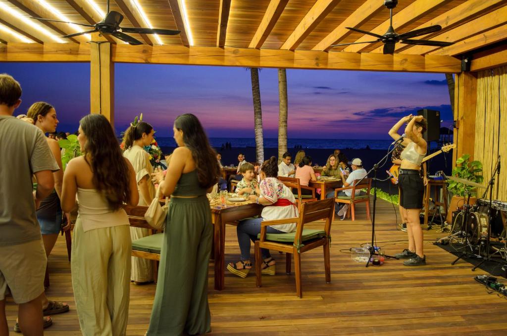 Restaurant, Hotel Rockaway in Puerto Escondido