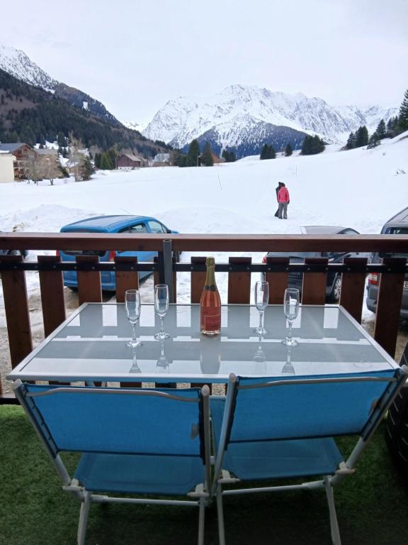 Studio en station de ski familiale, vue sur les montagnes - 2