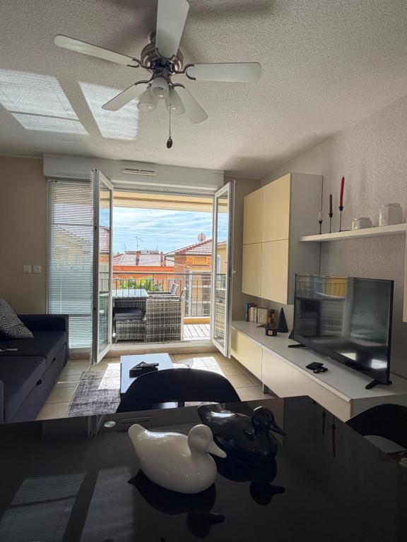 Bilocale Menton centro, terrazzo e parking privato - 5