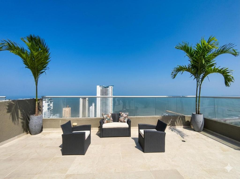 Apartamento cómodo de 3 habitaciones con piscina cerca al mar en Cartagena - 4