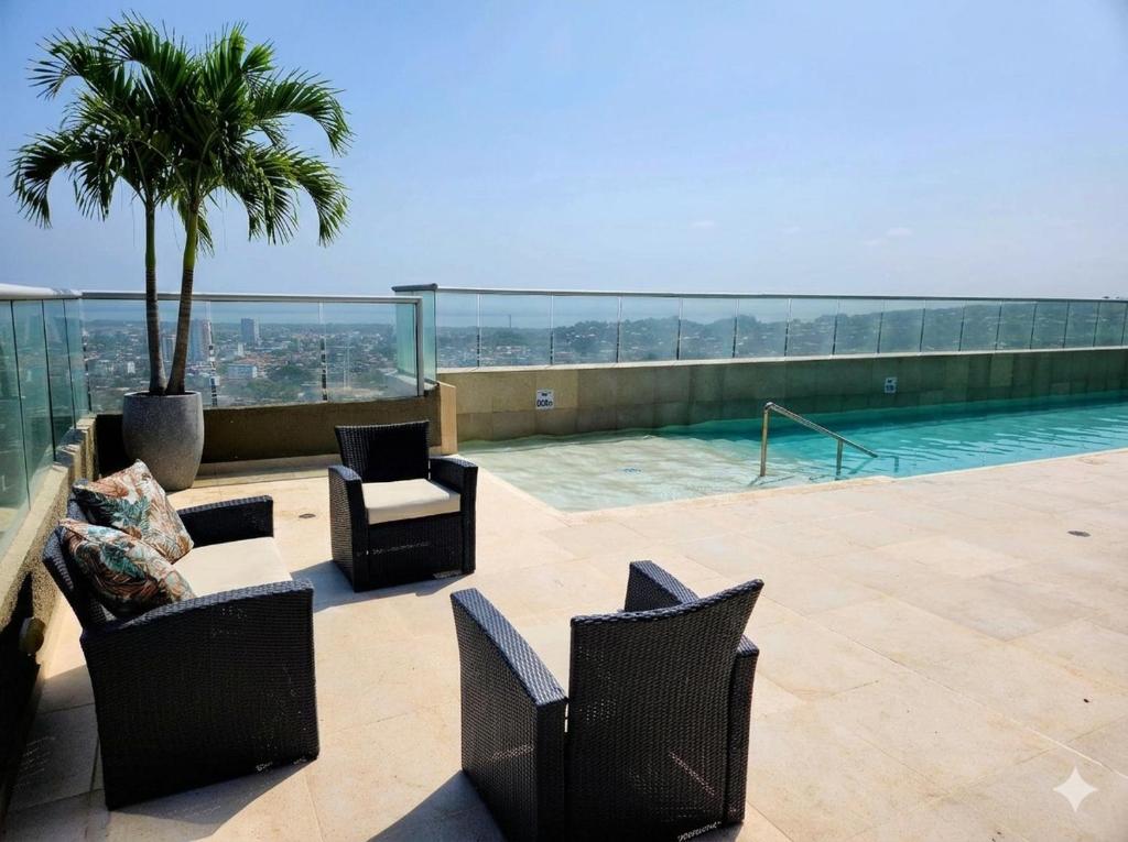 Apartamento cómodo de 3 habitaciones con piscina cerca al mar en Cartagena - 2