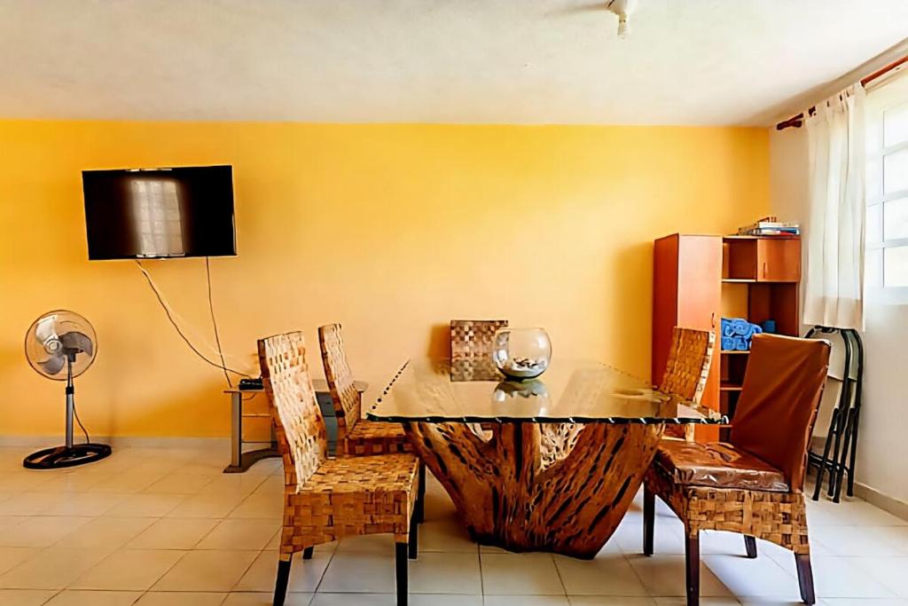 Departamento a Pie del Mar para familias y grupos Roku TV Wifi y mas Privada Puente del Mar - 3