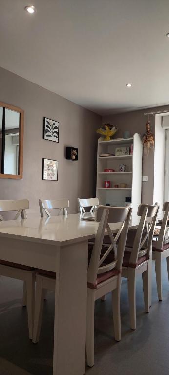 Spacieux duplex avec terrasse très apprécié des voyageurs au cœur de la Bresse - de 2 à 8 personnes - 5
