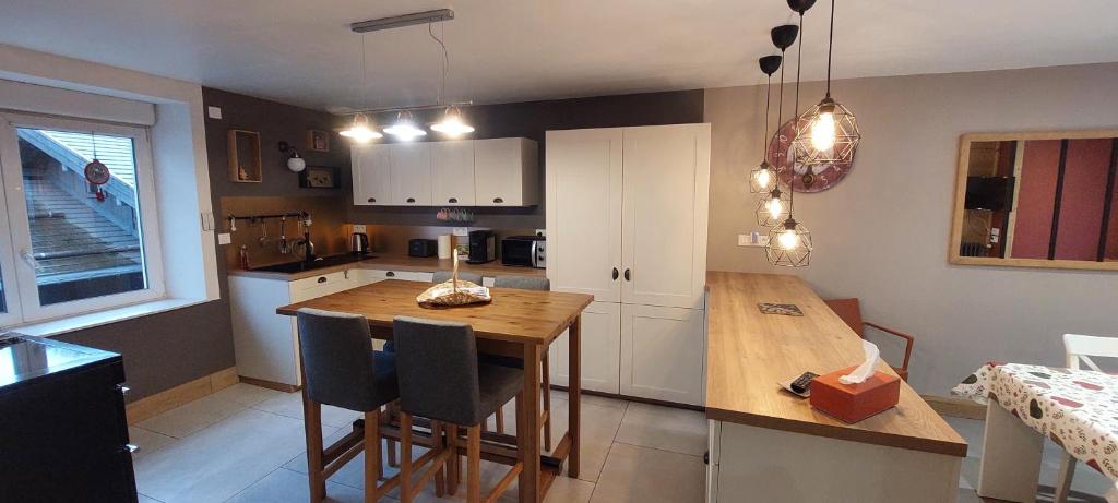 Spacieux duplex avec terrasse très apprécié des voyageurs au cœur de la Bresse - de 2 à 8 personnes - 1
