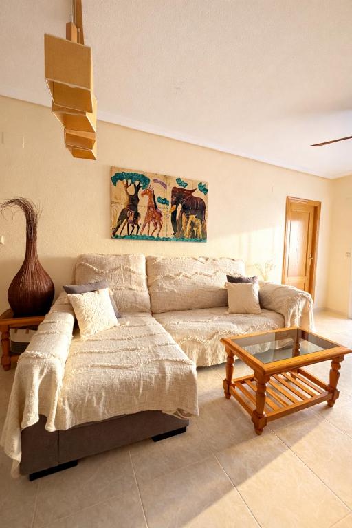 Apartamento familiar 3 habitaciones con piscina y parking - Playa a 5 min a pie - Aeropuerto Alicante a 10 min - 3