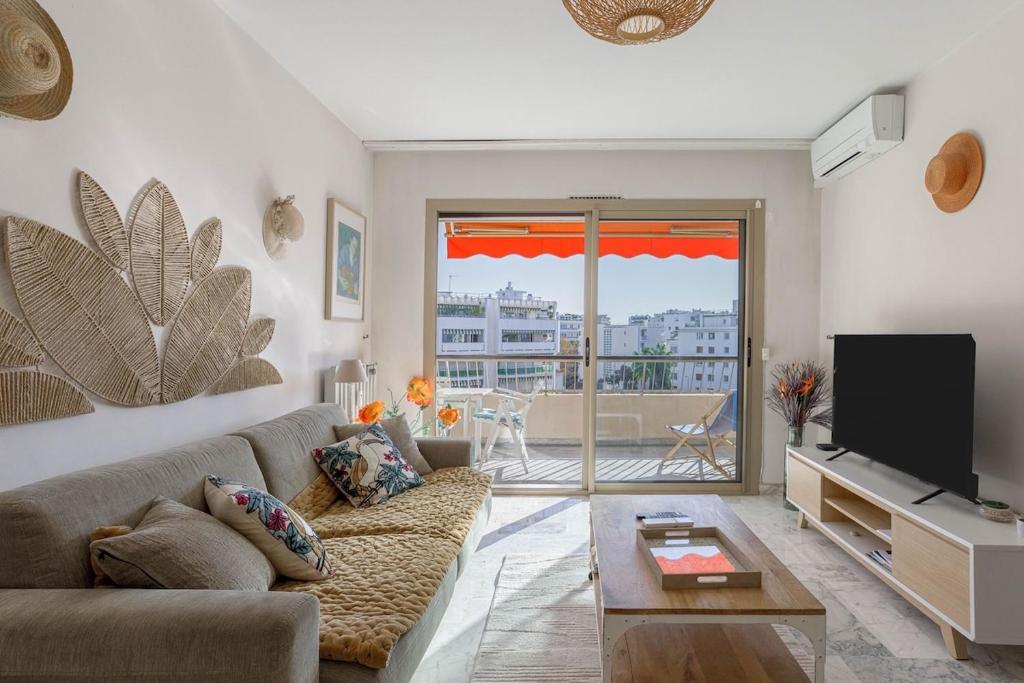 5ème Ciel - Balcon, calme, proche plage, clim - 1