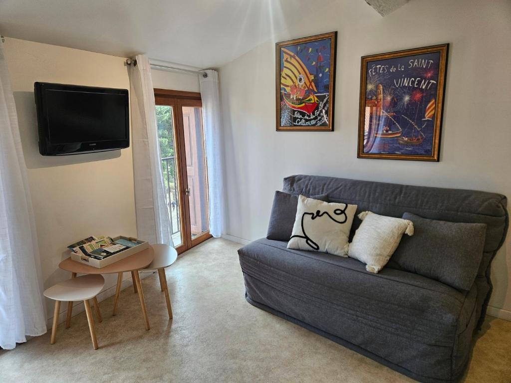 Grand studio mezzanine à 3min à pied de la plage - 3