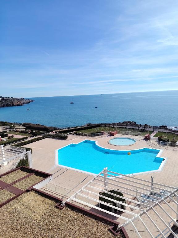 Studio Vue mer et piscine, wifi, climatisation, parking Résidence Cap corniche - 1