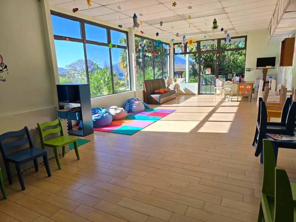 Kid’s club, Porta Hotel del Lago in Panajachel