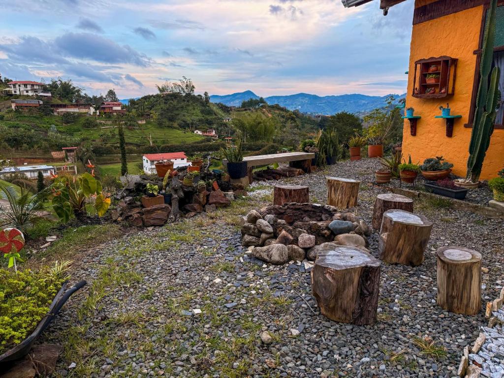 Alojamiento Cabaña El Peñol, cerca Piedra, Guatapé - 3