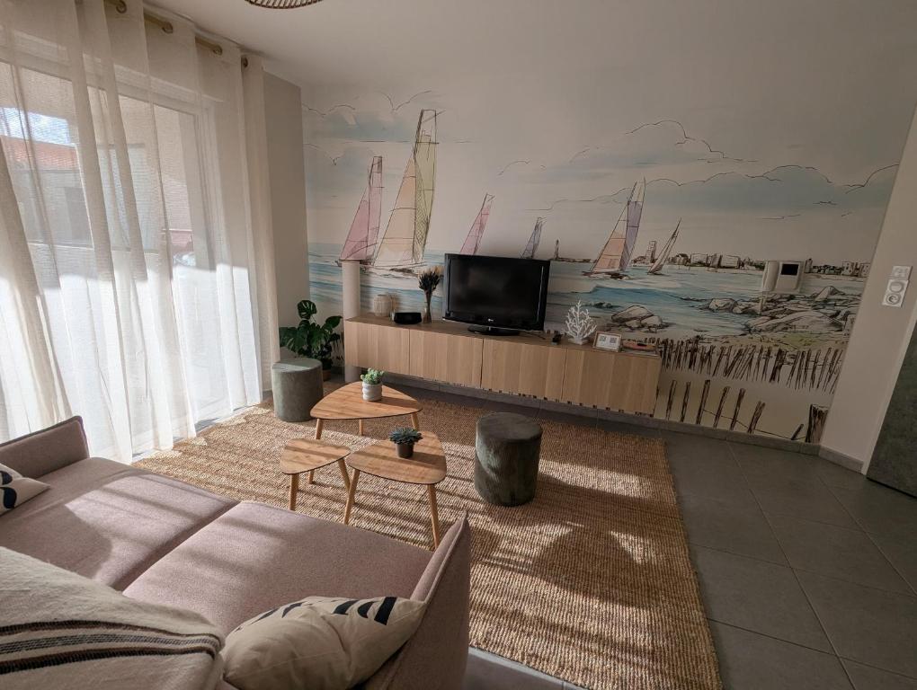 Côté Phares, 4 étoiles, appartement 43 m2 Vue Mer - 2