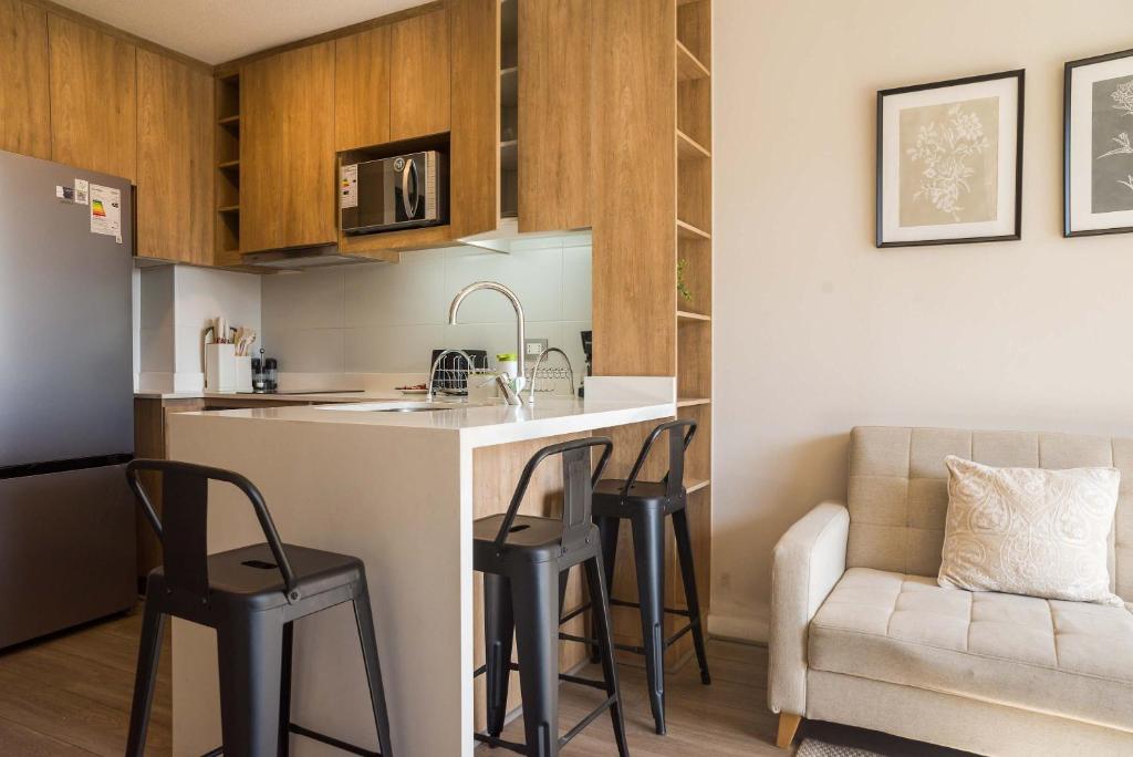 Bright & Cozy apartment in Nunoa 1D1B - 4