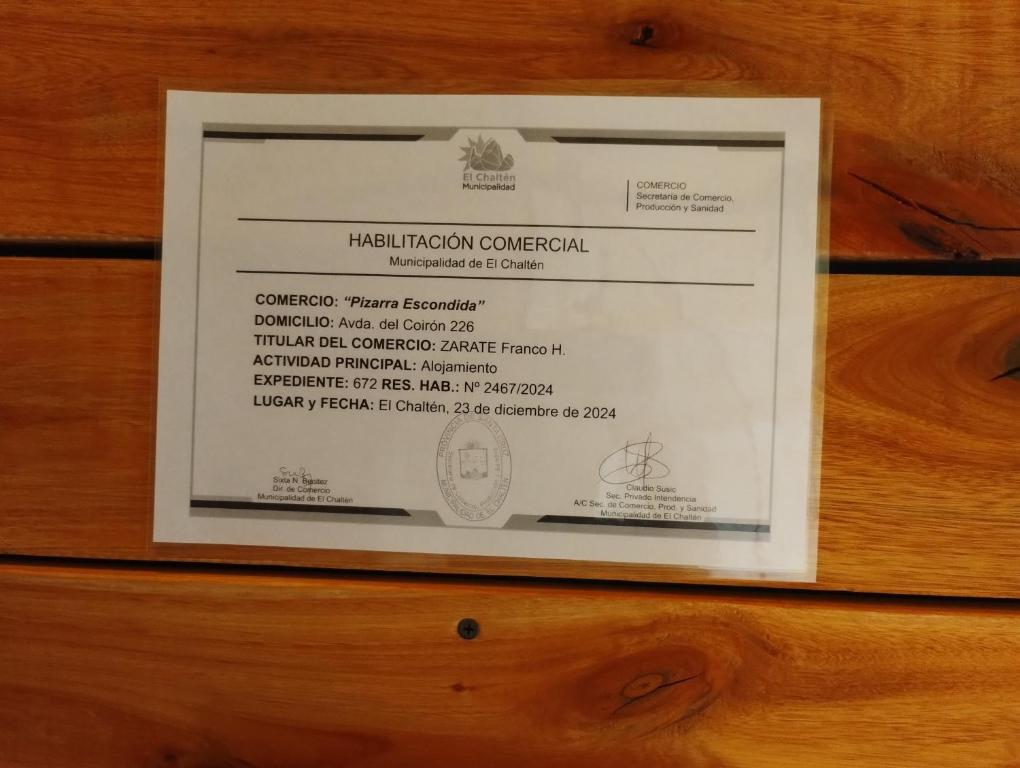 Pizarra Escondida - 2