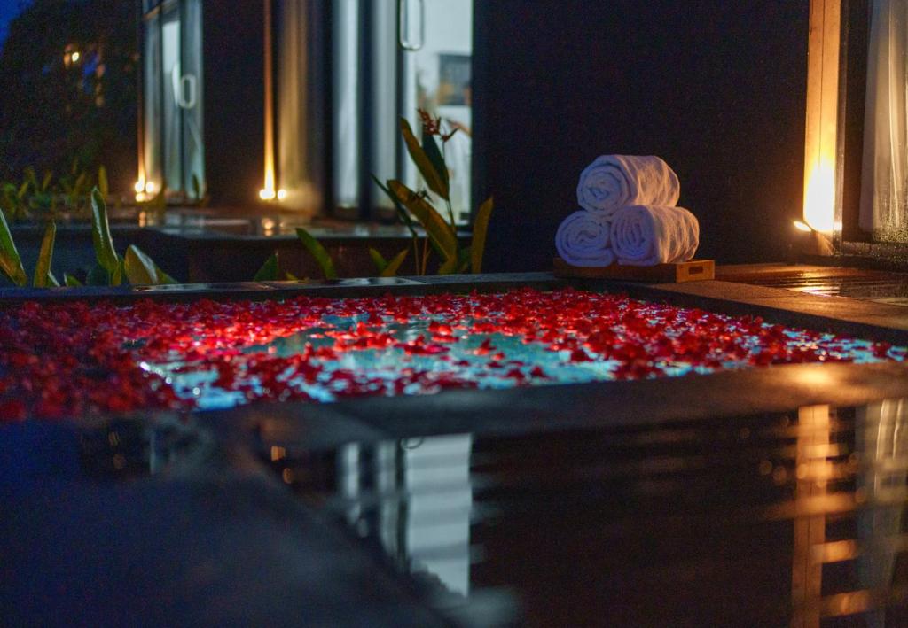 イナカ キャビン & ナチュラル ホット スプリングス キンタマーニ (Inaka Cabin & Natural Hot Springs Kintamani) スイミングプール