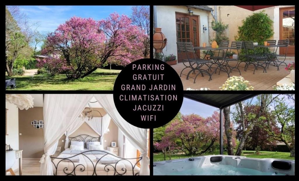 B&B Des Histoires d'Anges - Cote Jardin - Accueil Velo 전경