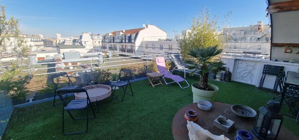 Appartement romantique avec vue sur le Sacré-Cœur - 5