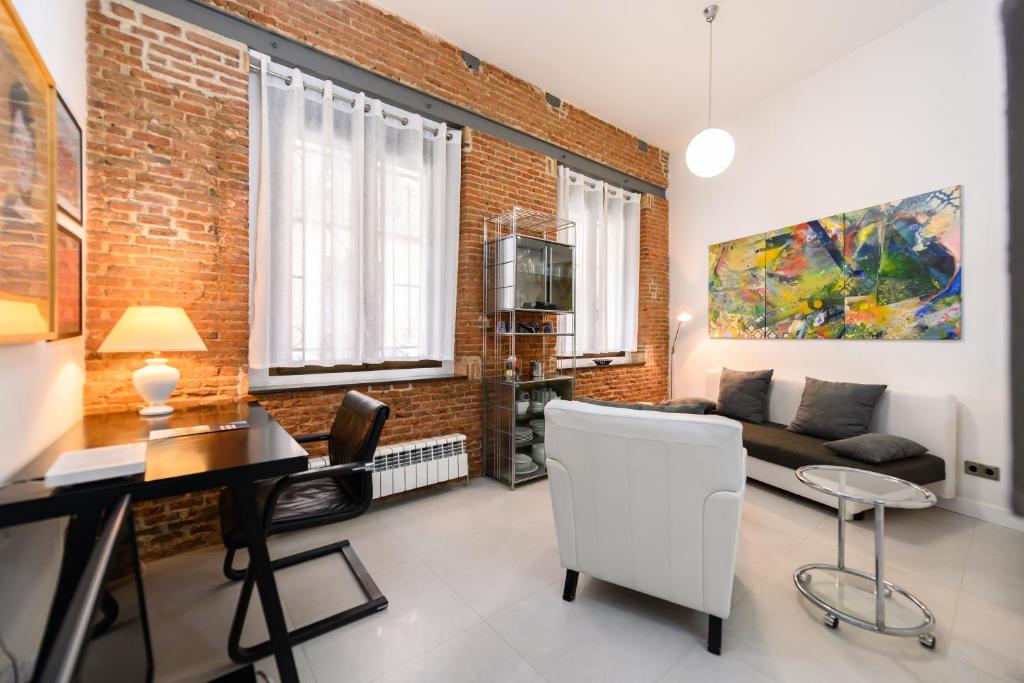 SIL6BI - Amplio y moderno piso de 1 dormitorio en el Centro de Madrid - Alquiler temporal - 1