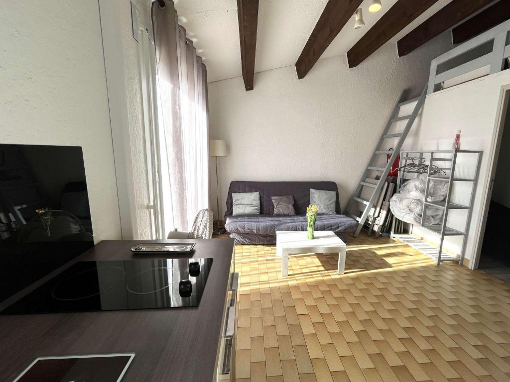 Studio Mezzanine 5 Pers, Terrasse Sud, Parking Privé - FR-1-607-67 - 3