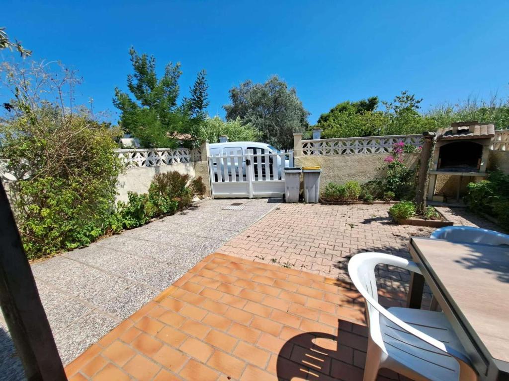 Maison mitoyenne 3 pièces avec terrasse, jardin clôturé et parking - 6 couchages à Marseillan - FR-1-326-484 - 3