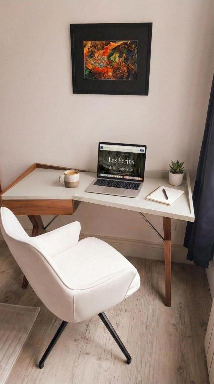 L'Ecrin d'Opale - Appartement-Suite, Lit King Size, Bureau - 5