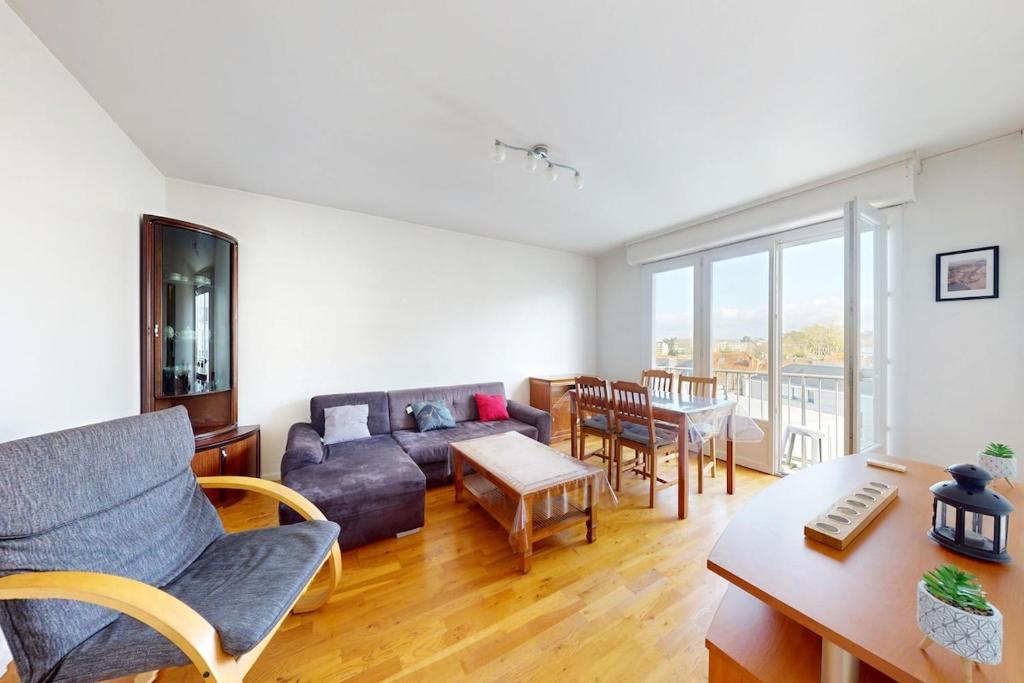 2BR flat with balcony 5 mn to Hippodrome de Nantes - 1