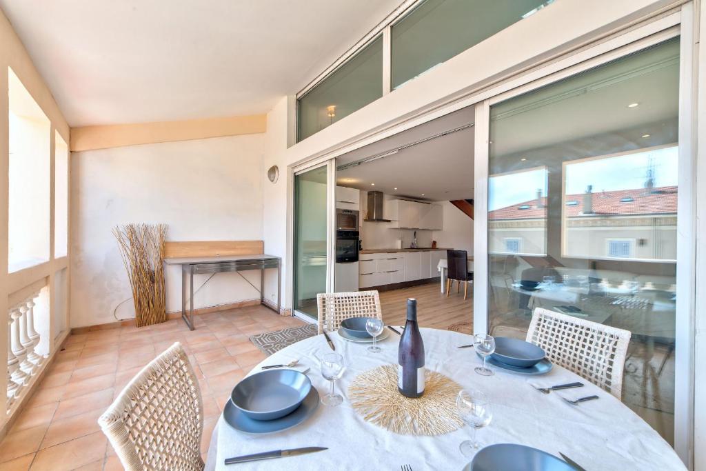 DUPLEX 2 chambres -TERRASSE Vue MER-FELIX FAURE A2B024 - 2