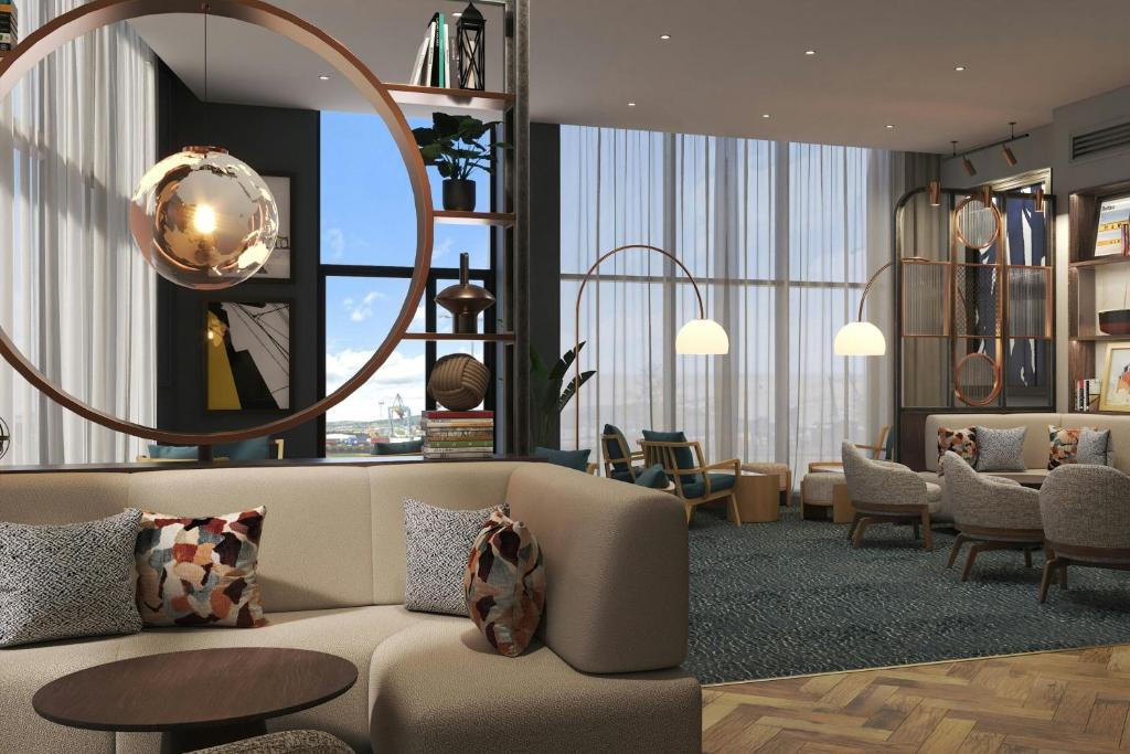 Residence Inn by Marriott Belfast Titanic Quarter フロント・ロビー