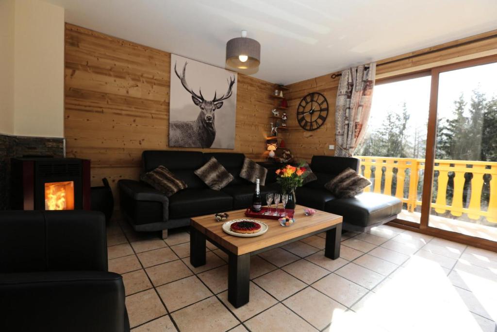 Chalet Epinette - 4 pièces mezzanine 12 personnes exposé sud MAE-9994 - 1